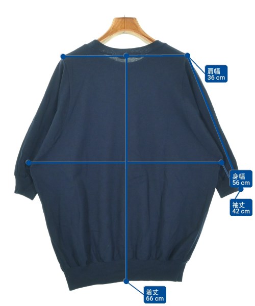 homspun（ホームスパン）Tシャツ・カットソー 紺 サイズ:F レディース/2200706658149