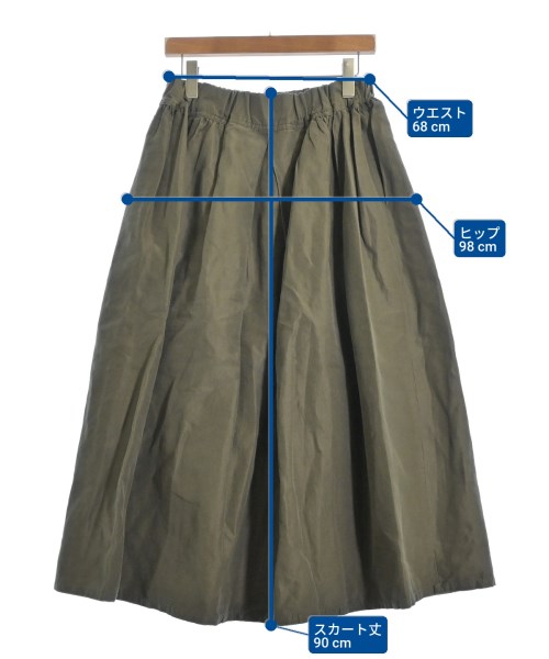 nest robe（ネストローブ）ロング・マキシ丈スカート カーキ サイズ:F レディース/2200629102019