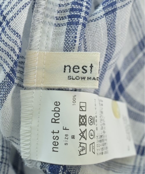 nest robe（ネストローブ）シャツワンピース 白 サイズ:F レディース/2200629102026