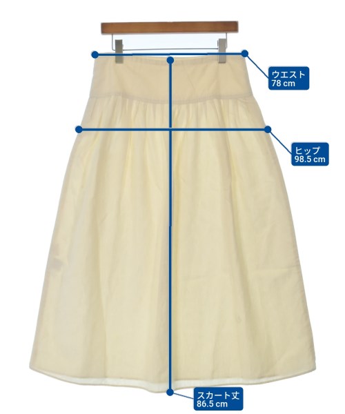 nest robe（ネストローブ）ロング・マキシ丈スカート 白 サイズ:-(XL位) レディース/2200618330027