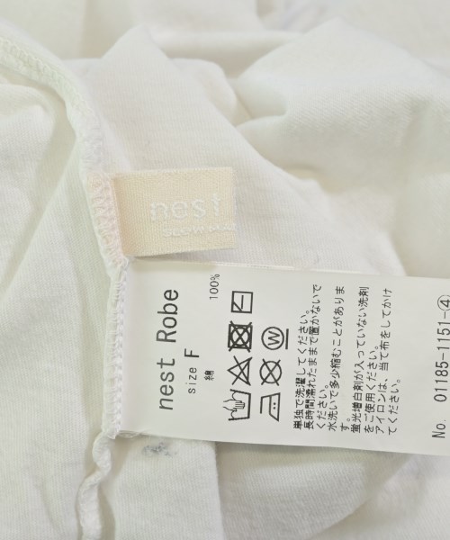 nest robe（ネストローブ）Tシャツ・カットソー 白 サイズ:F レディース/2200619988050