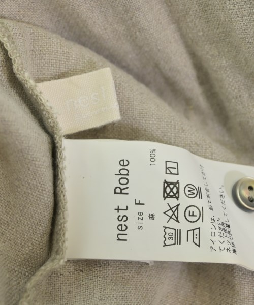 nest robe（ネストローブ）シャツワンピース ベージュ サイズ:F レディース/2200648776062