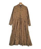 To b. by agnes b（トゥービーバイアニエスベー）シャツワンピース 茶 サイズ:38(M位) レディース/2200616941096