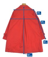 To b. by agnes b（トゥービーバイアニエスベー）ステンカラーコート 赤 サイズ:38(M位) レディース/2200616941140