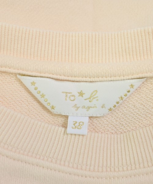 To b. by agnes b（トゥービーバイアニエスベー）スウェット ピンク サイズ:38(M位) レディース/2200635125019