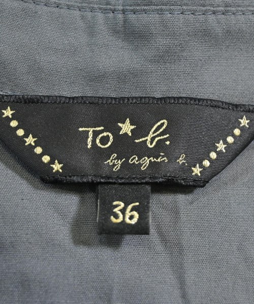 To b. by agnes b（トゥービーバイアニエスベー）シャツワンピース グレー サイズ:36(S位) レディース/2200623641194