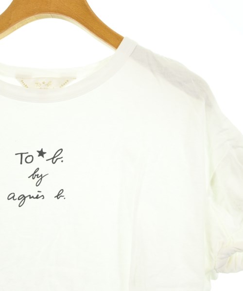 To b. by agnes b（トゥービーバイアニエスベー）Tシャツ・カットソー 白 サイズ:38(M位) レディース/2200636958043