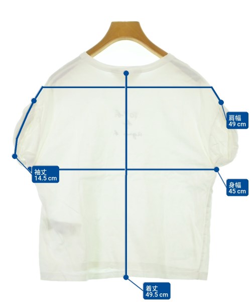 To b. by agnes b（トゥービーバイアニエスベー）Tシャツ・カットソー 白 サイズ:38(M位) レディース/2200636958043