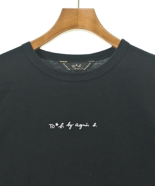 To b. by agnes b（トゥービーバイアニエスベー）Tシャツ・カットソー 黒 サイズ:38(M位) レディース/2200635492135