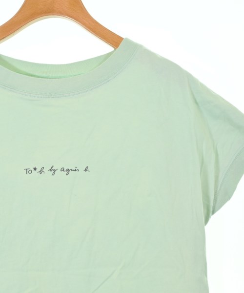 To b. by agnes b（トゥービーバイアニエスベー）Tシャツ・カットソー 緑 サイズ:40(M位) レディース/2200642938022