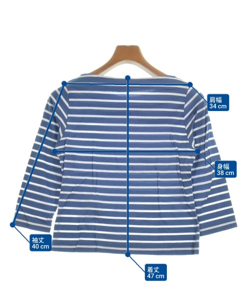 To b. by agnes b（トゥービーバイアニエスベー）Tシャツ・カットソー 青 サイズ:38(M位) レディース/2200642952035