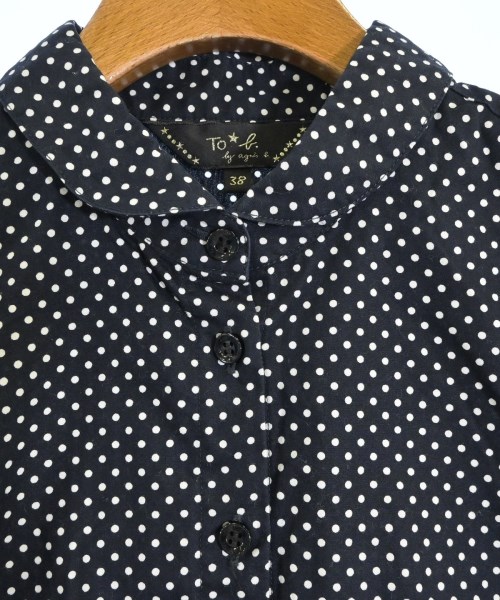 To b. by agnes b（トゥービーバイアニエスベー）カジュアルシャツ 黒 サイズ:38(M位) レディース/2200629295049