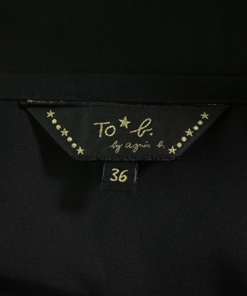 To b. by agnes b（トゥービーバイアニエスベー）ワンピース 黒 サイズ:36(S位) レディース/2200631501060