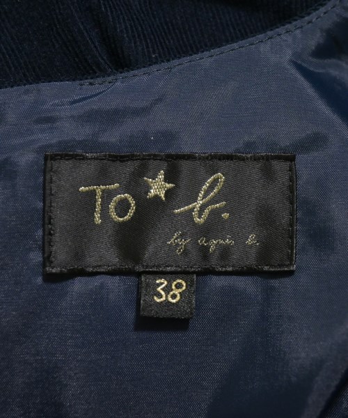 To b. by agnes b（トゥービーバイアニエスベー）ワンピース 紺 サイズ:38(M位) レディース/2200617266099