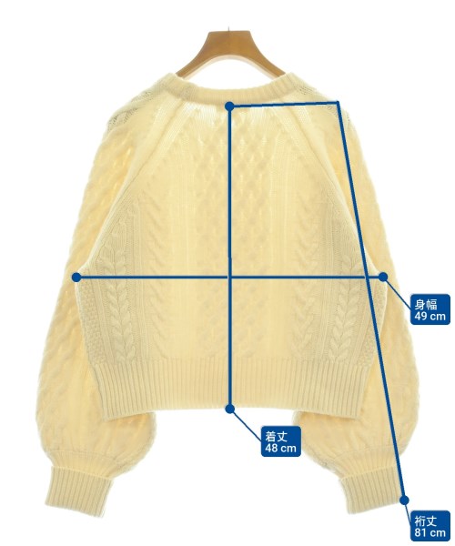 To b. by agnes b（トゥービーバイアニエスベー）ニット・セーター 白 サイズ:TU レディース/2200617266150