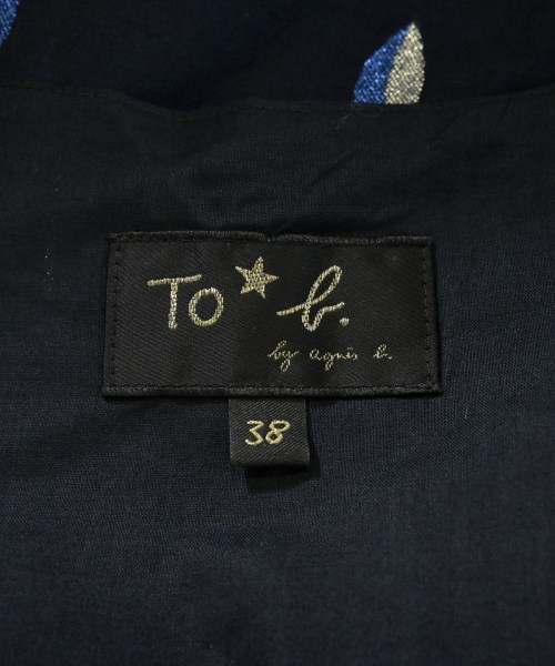 To b. by agnes b（トゥービーバイアニエスベー）ワンピース 紺 サイズ:38(M位) レディース/2200618355044
