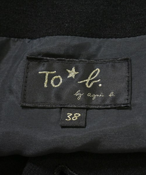 To b. by agnes b（トゥービーバイアニエスベー）ワンピース 黒 サイズ:38(M位) レディース/2200618355051