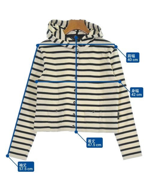 To b. by agnes b（トゥービーバイアニエスベー）パーカー 白 サイズ:TU(M位) レディース/2200618355082