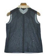 To b. by agnes b（トゥービーバイアニエスベー）ブラウス 紺 サイズ:38(M位) レディース/2200618355129