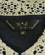 To b. by agnes b（トゥービーバイアニエスベー）ブラウス 紺 サイズ:38(M位) レディース/2200618355129