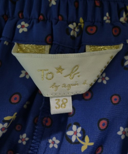 To b. by agnes b（トゥービーバイアニエスベー）その他 青 サイズ:38(M位) レディース/2200618355259