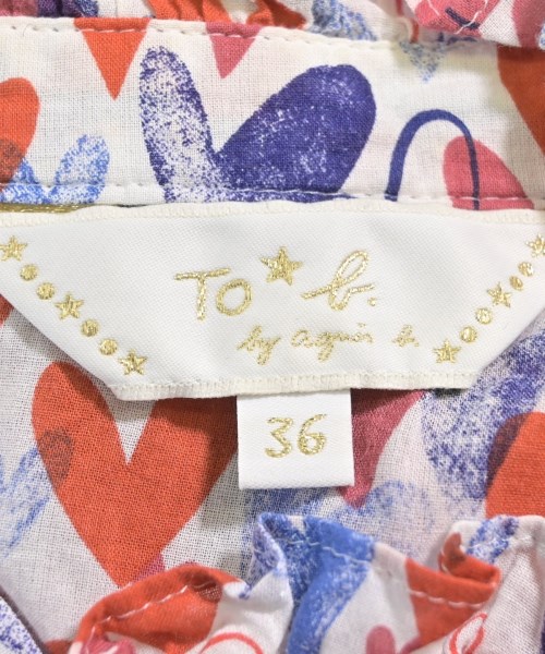 To b. by agnes b（トゥービーバイアニエスベー）カジュアルシャツ 白 サイズ:36(S位) レディース/2200632815043