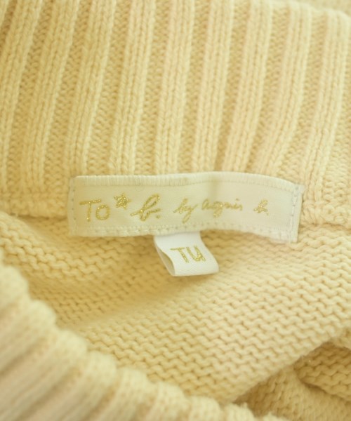 To b. by agnes b（トゥービーバイアニエスベー）ニット・セーター ベージュ サイズ:TU(M位) レディース/2200673899071