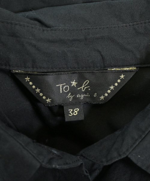 To b. by agnes b（トゥービーバイアニエスベー）シャツワンピース 紺 サイズ:38(M位) レディース/2200675526111