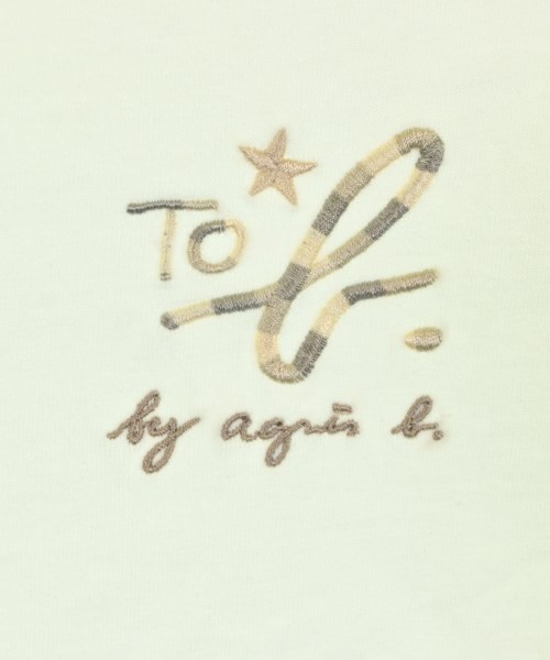 To b. by agnes b（トゥービーバイアニエスベー）Tシャツ・カットソー 白 サイズ:40(M位) レディース/2200674103023