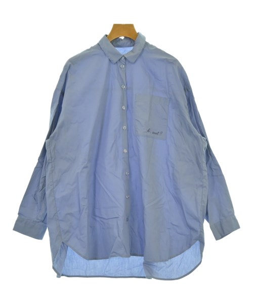 To b. by agnes b(トゥービーバイアニエスベー)カジュアルシャツ 青 サイズ:TU(M位)/2200674813038