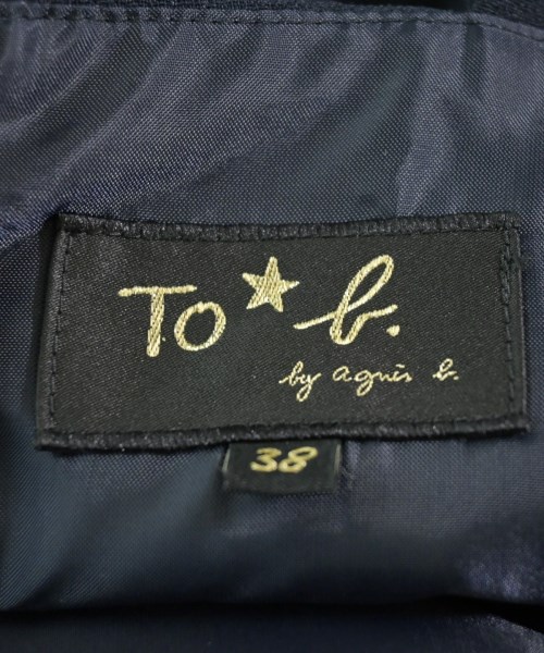 To b. by agnes b（トゥービーバイアニエスベー）ワンピース 紺 サイズ:38(M位) レディース/2200689266249