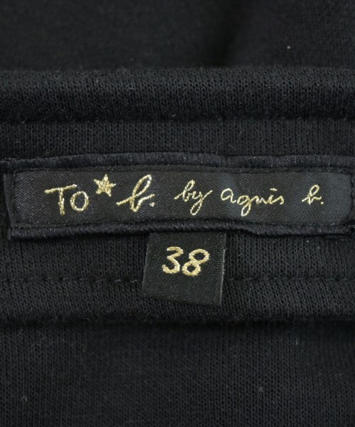 To b. by agnes b（トゥービーバイアニエスベー）ワンピース 黒 サイズ:38(M位) レディース/2200689542022