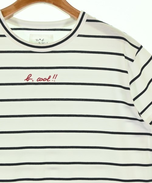 To b. by agnes b（トゥービーバイアニエスベー）Tシャツ・カットソー 白 サイズ:U(M位) レディース/2200694117055