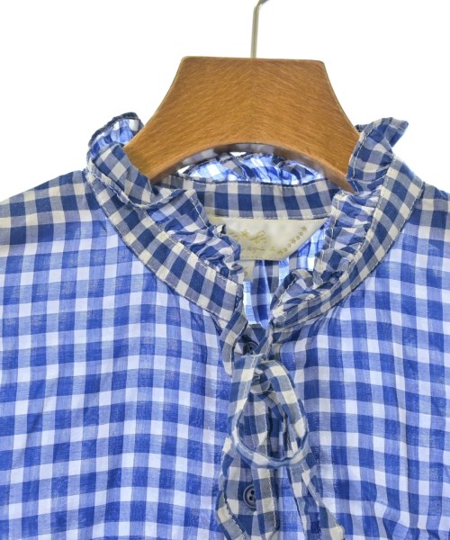 To b. by agnes b（トゥービーバイアニエスベー）ブラウス 青 サイズ:36(S位) レディース/2200655810087