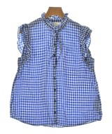 To b. by agnes b（トゥービーバイアニエスベー）ブラウス 青 サイズ:36(S位) レディース/2200655810087