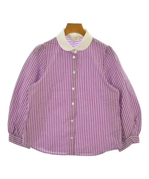 To b. by agnes b(トゥービーバイアニエスベー)カジュアルシャツ 紫 サイズ:38(M位)/2200648747130