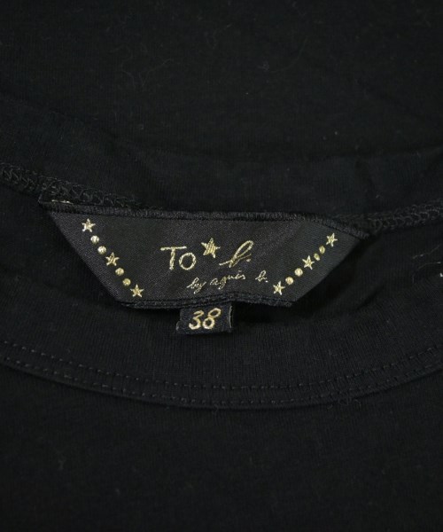 To b. by agnes b（トゥービーバイアニエスベー）Tシャツ・カットソー 黒 サイズ:38(M位) レディース/2200648747239