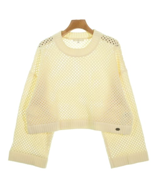 To b. by agnes b(トゥービーバイアニエスベー)ニット・セーター 白 サイズ:F/2200650497207