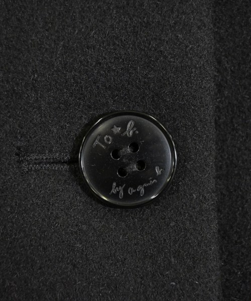 To b. by agnes b（トゥービーバイアニエスベー）コート 黒 サイズ:38(S位) メンズ/2200658613012