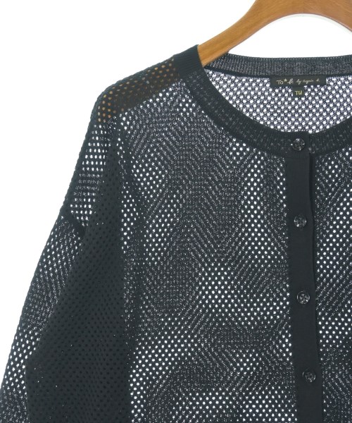 To b. by agnes b（トゥービーバイアニエスベー）カーディガン 黒 サイズ:TU レディース/2200660070063