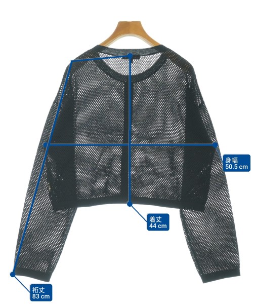 To b. by agnes b（トゥービーバイアニエスベー）カーディガン 黒 サイズ:TU レディース/2200660070063