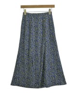 To b. by agnes b（トゥービーバイアニエスベー）ロング・マキシ丈スカート 青 サイズ:36(S位) レディース/2200718754266