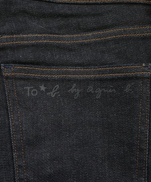 To b. by agnes b（トゥービーバイアニエスベー）デニムパンツ 紺 サイズ:23(XS位) レディース/2200631874010