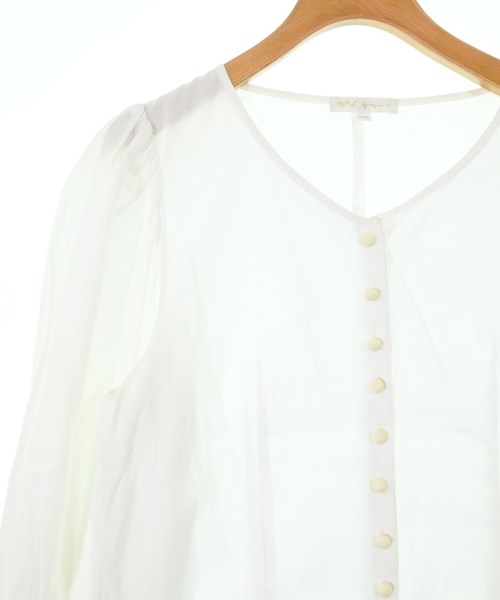 To b. by agnes b（トゥービーバイアニエスベー）ブラウス 白 サイズ:38(M位) レディース/2200645349184