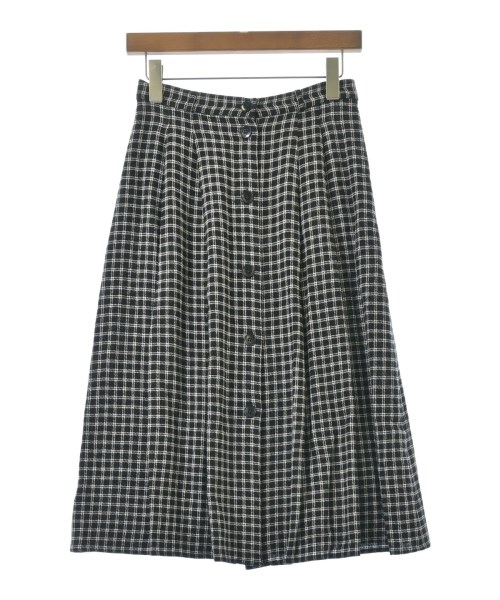 To b. by agnes b(トゥービーバイアニエスベー)ロング・マキシ丈スカート 黒 サイズ:36(S位)/2200645685015