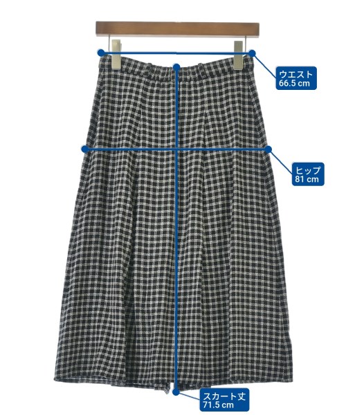 To b. by agnes b（トゥービーバイアニエスベー）ロング・マキシ丈スカート 黒 サイズ:36(S位) レディース/2200645685015