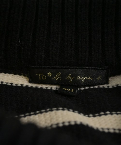 To b. by agnes b（トゥービーバイアニエスベー）ニット・セーター 黒 サイズ:TU(M位) レディース/2200639512020