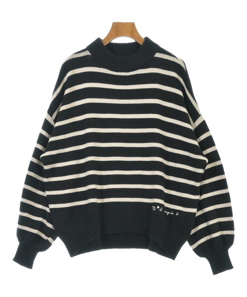 To b. by agnes b(トゥービーバイアニエスベー)ニット・セーター 黒 サイズ:TU/2200645913057