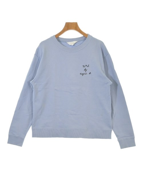 To b. by agnes b(トゥービーバイアニエスベー)スウェット 青 サイズ:40(M位)/2200645913064