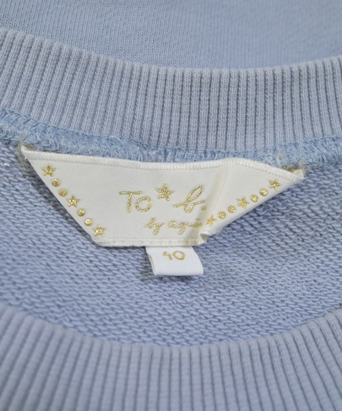 To b. by agnes b（トゥービーバイアニエスベー）スウェット 青 サイズ:40(M位) レディース/2200645913064